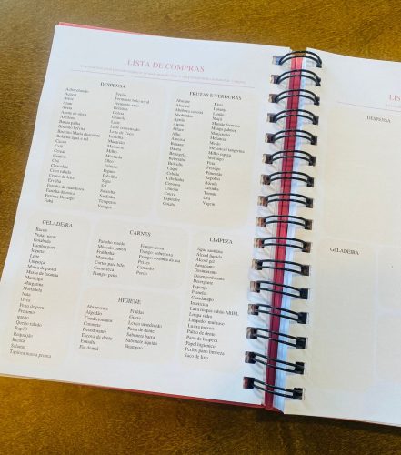 Exemplo de lista de mercado