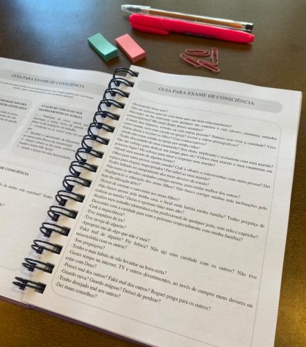 Planner Espiritual - 10 guia para exame de consciencia