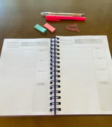 Planner Espiritual - 26 - Anotações diárias das orações propositos e exame de consciencia 3