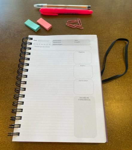 Planner Espiritual - 27 - Anotações diárias das orações propositos e exame de consciencia 4