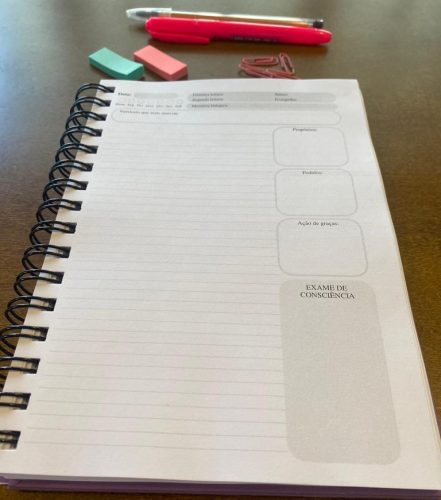 Planner Espiritual - 28 - Anotações diárias das orações propositos e exame de consciencia 5