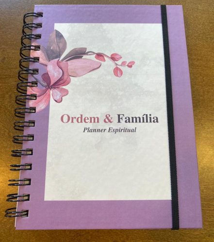 Planner Espiritual Ordem e FAmilia por Ana derosa -capa 1